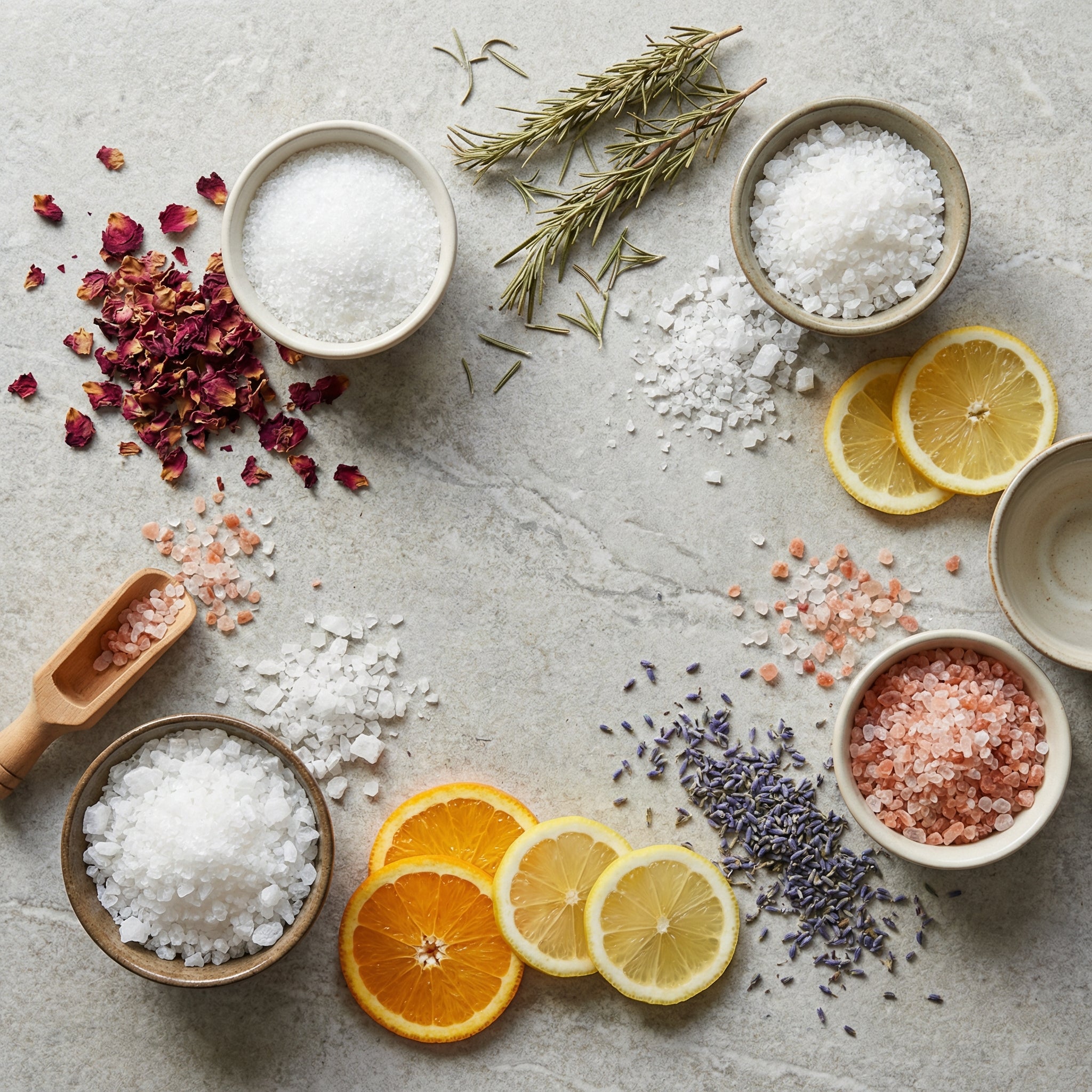 Self Care Guide :  Botanical Foot Soak