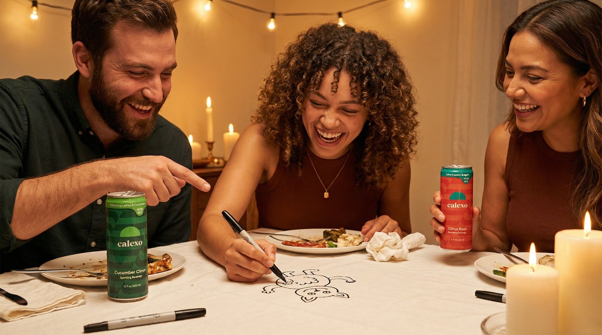 "The Guestbook" Doodle Cloth: The Easiest Keepsake for a Joyful Night