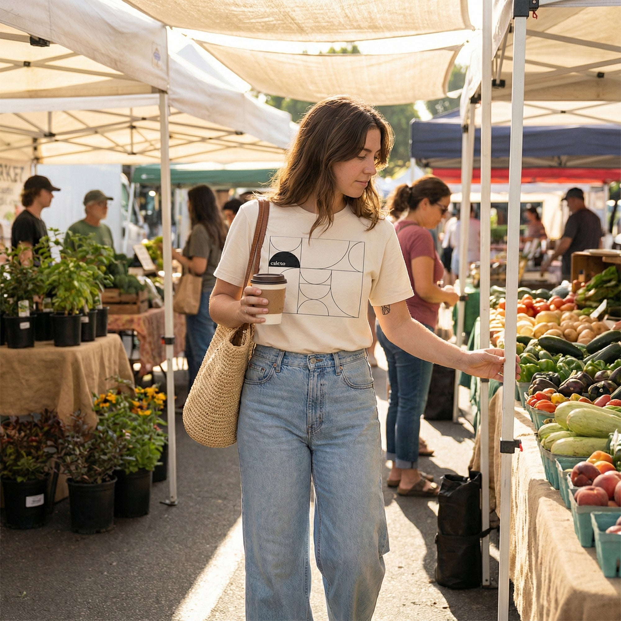 Art Deco Calexo Organic T-Shirt