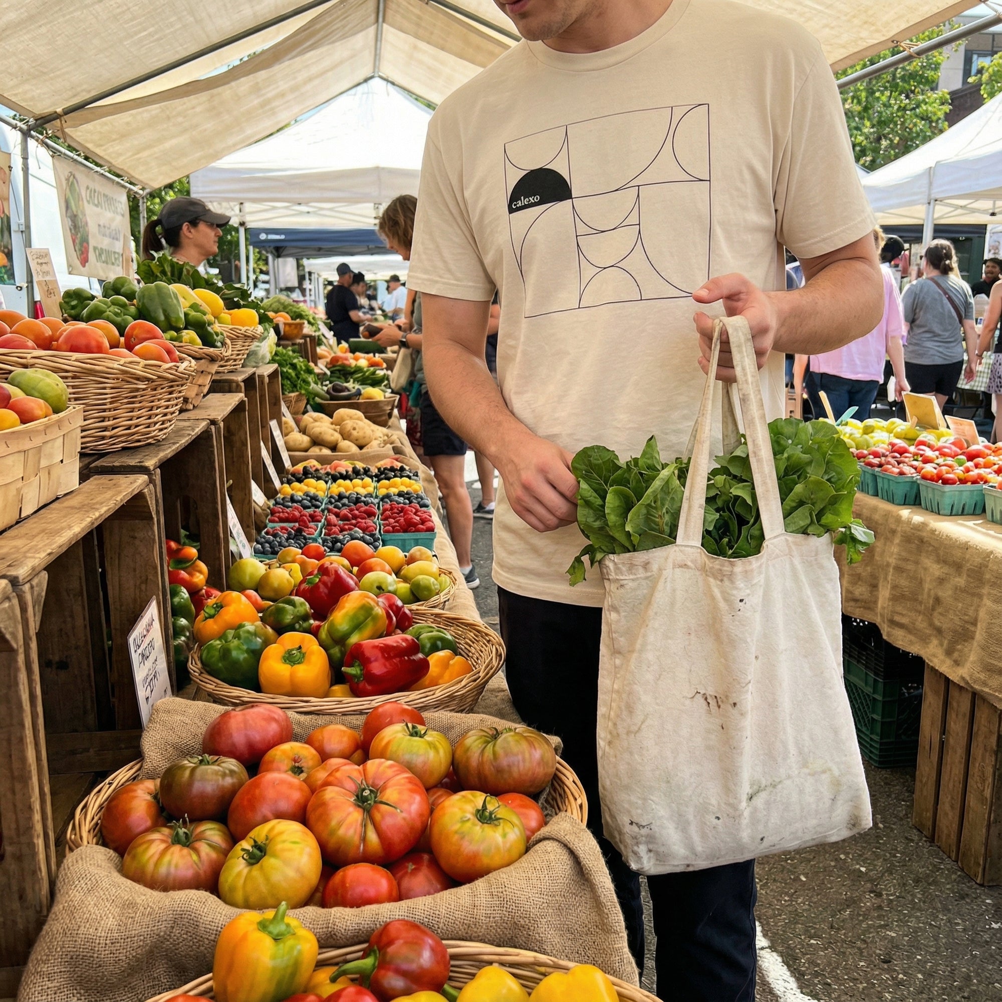 Art Deco Calexo Organic T-Shirt