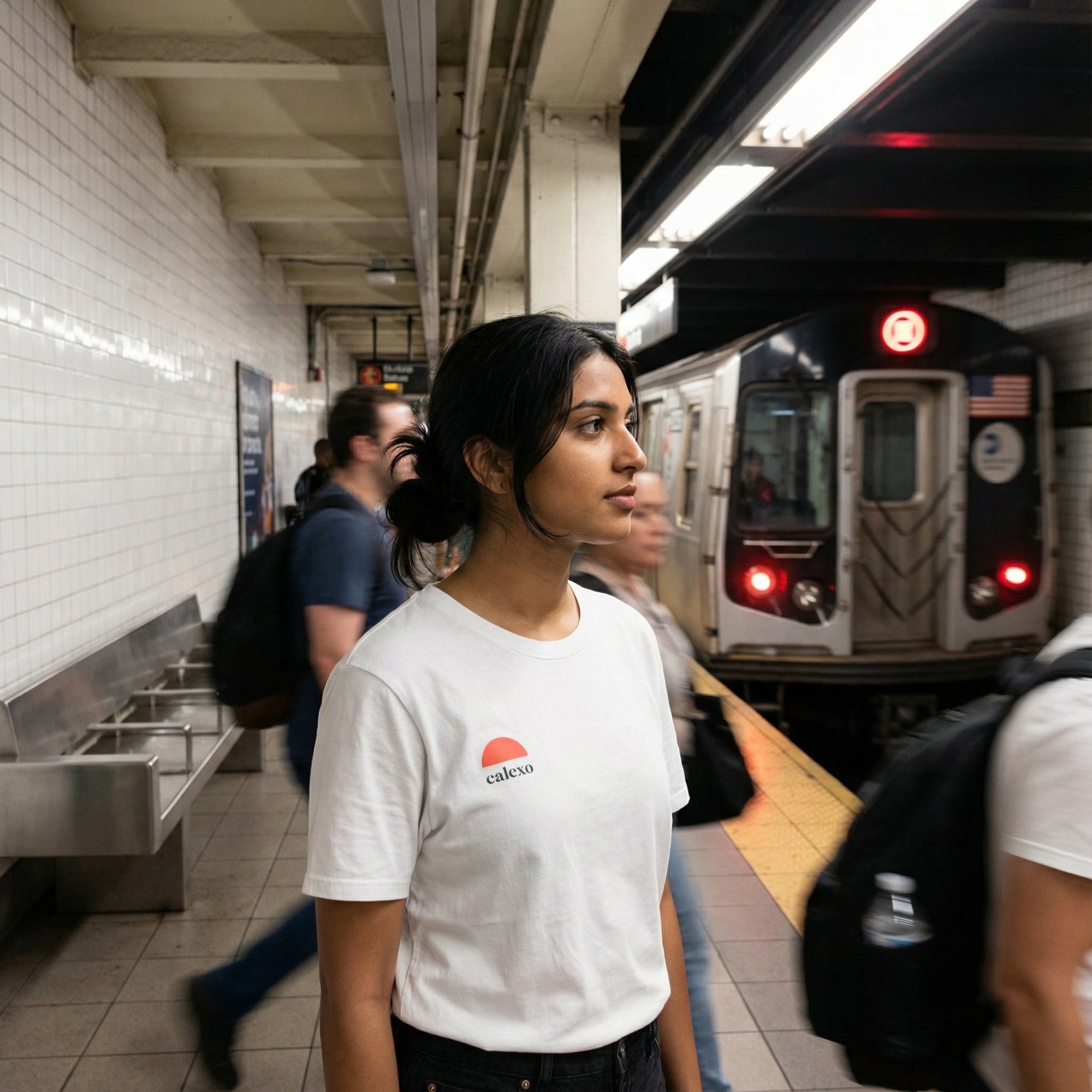 Calexo Sun Classic T-Shirt — Minimal Logo, Timeless Casual Tee
