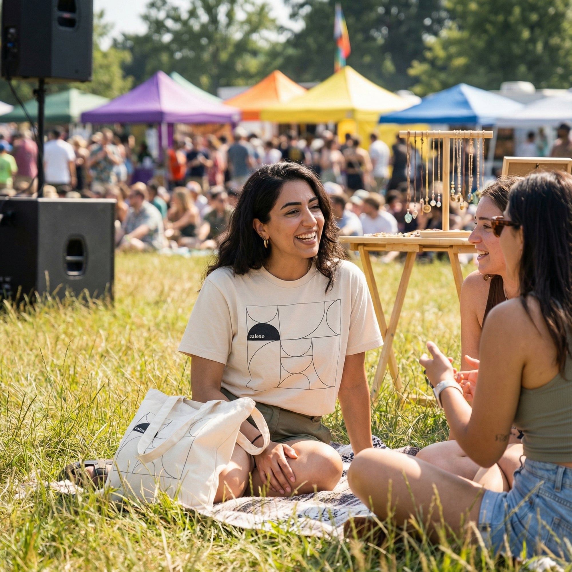 Calexo Art Deco Organic T-Shirt