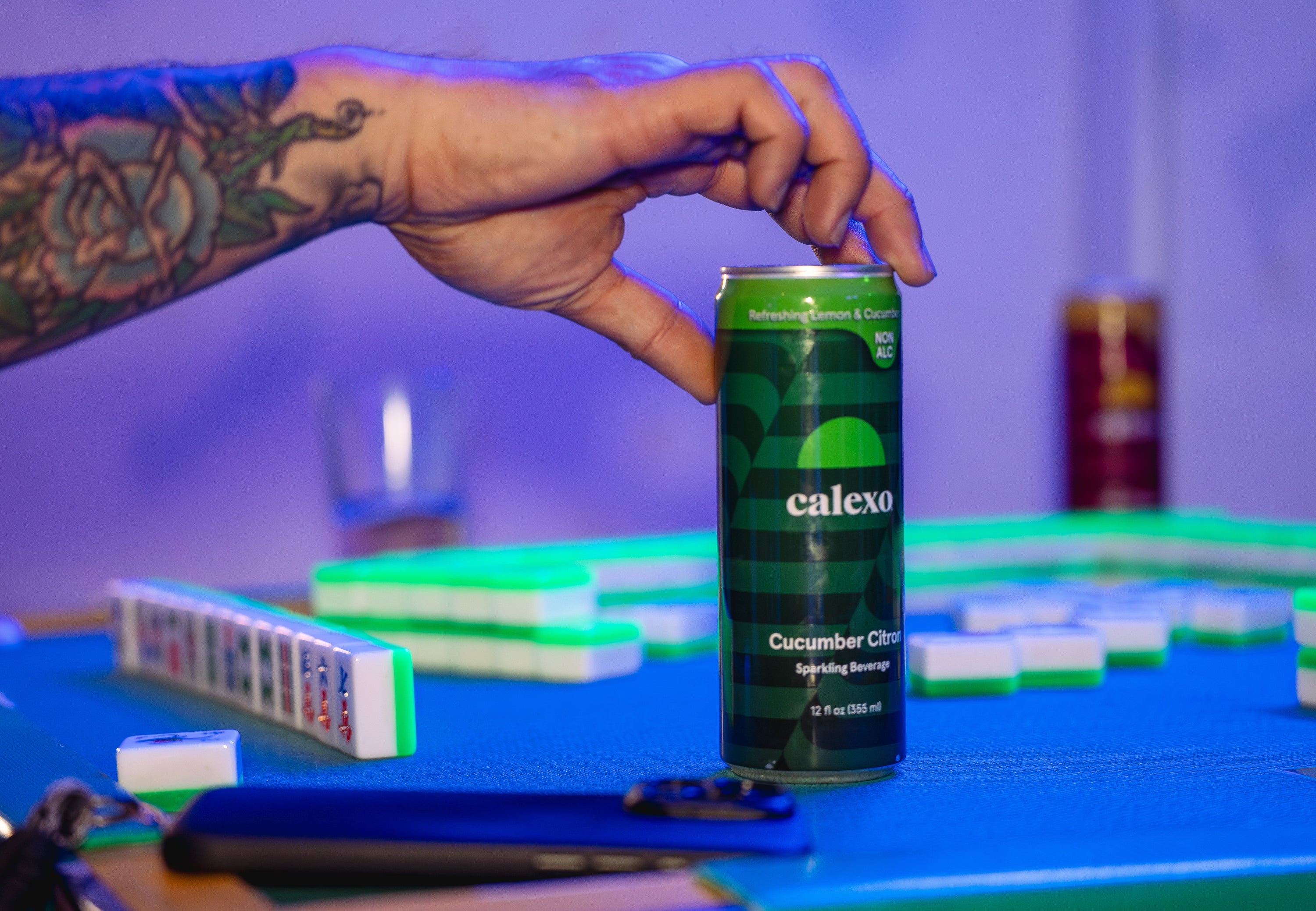 Cucumber Citron - Non-Alcoholic Sparkling Mocktail - 12oz