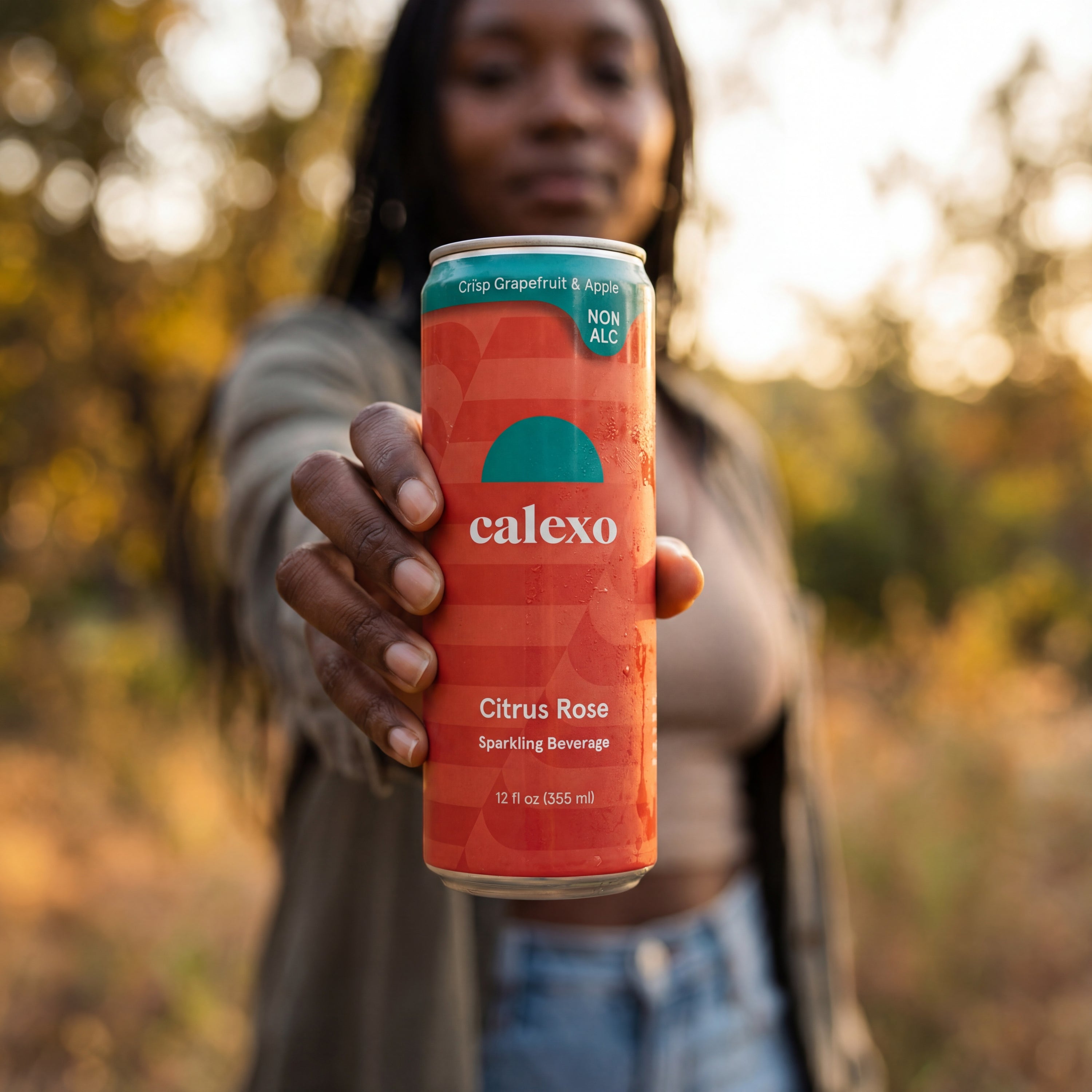 Citrus Rose - Non-Alcoholic Sparkling Mocktail - 12oz