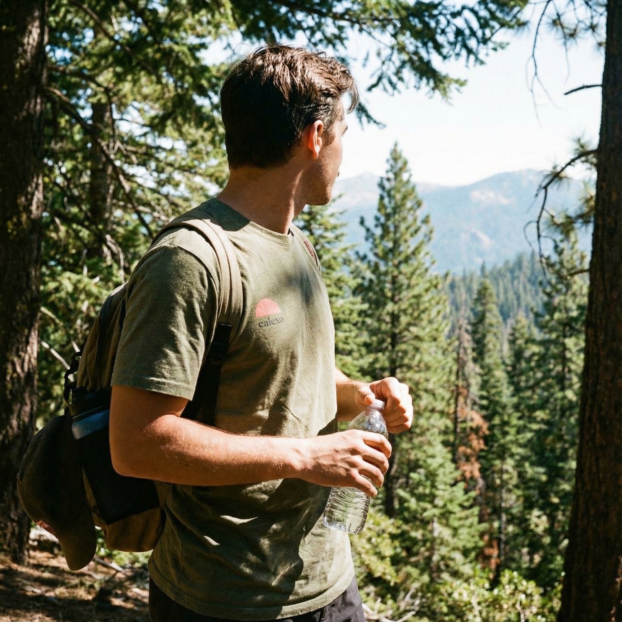 Calexo Sun Classic T-Shirt — Minimal Logo, Timeless Casual Tee