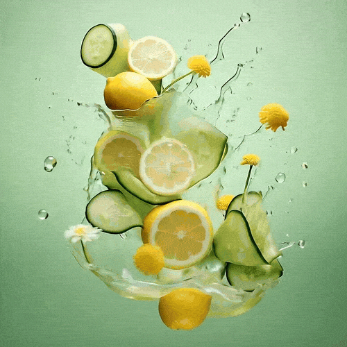 Cucumber Citron - Non-Alcoholic Sparkling Mocktail - 12oz