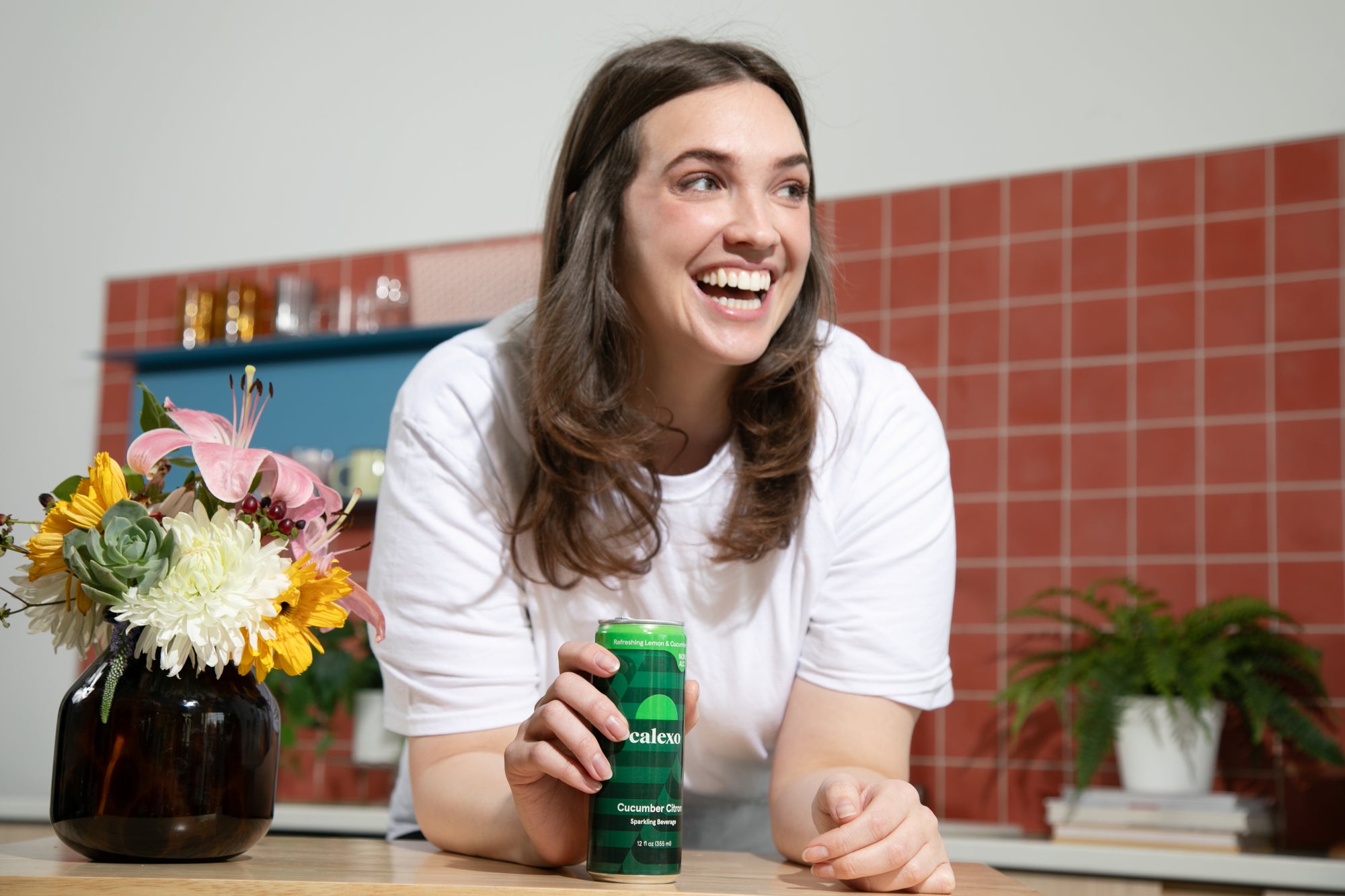 Calexo Cucumber Citron - Non-Alcoholic Sparkling Mocktail - 0.0%ABV - 12oz